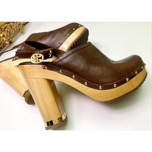 Tory Burch Brayden Sling Back Platform Clogs